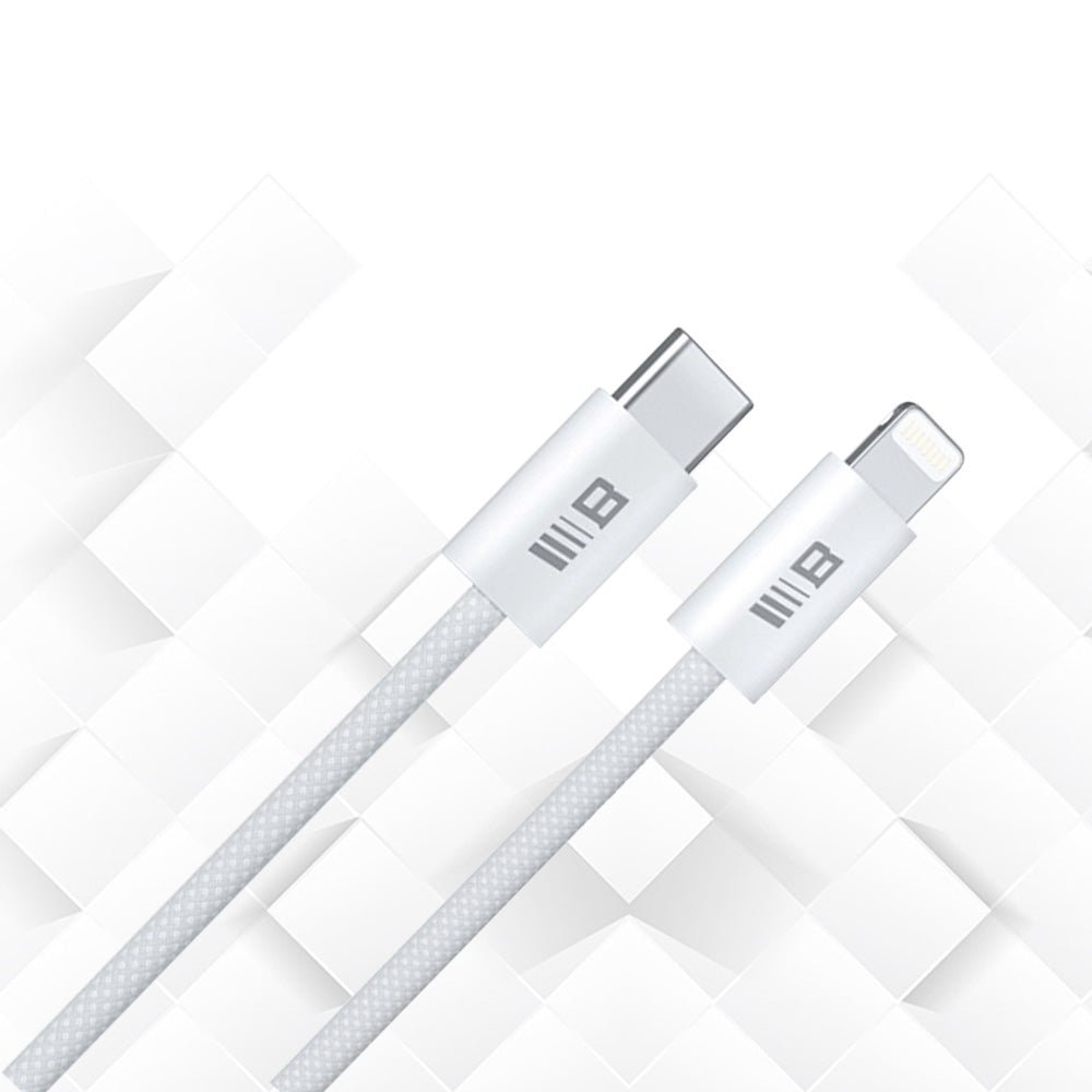 Kabel za prijenos podataka i punjenje USB-C - Lightning Blueo, 20W, 1.2m, Bijeli