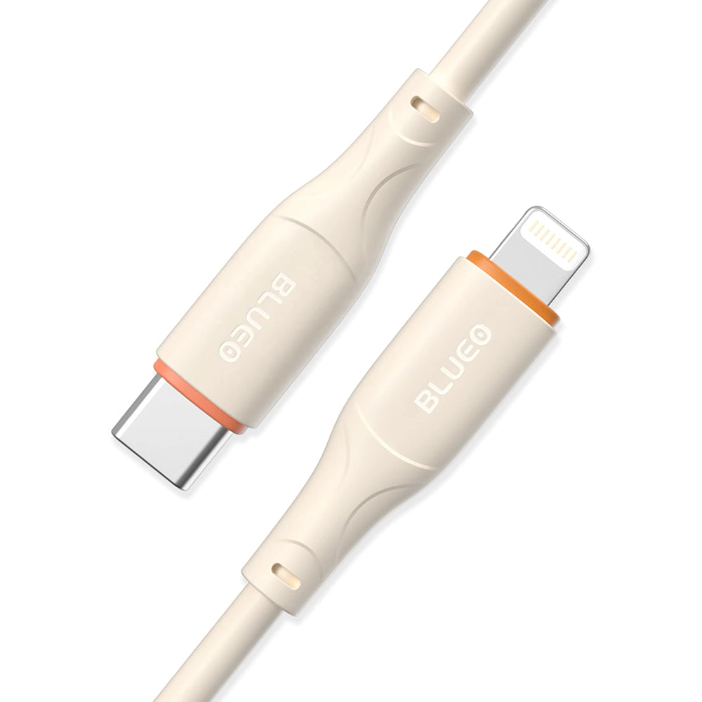 USB-C - Lightning punjački i podatkovni kabel Blueo Ape Legend, 20W, 1.5m, Narančasta