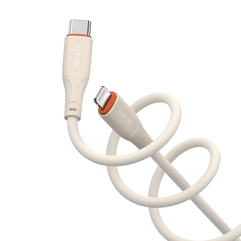 USB-C - Lightning punjački i podatkovni kabel Blueo Ape Legend, 20W, 1.5m, Narančasta