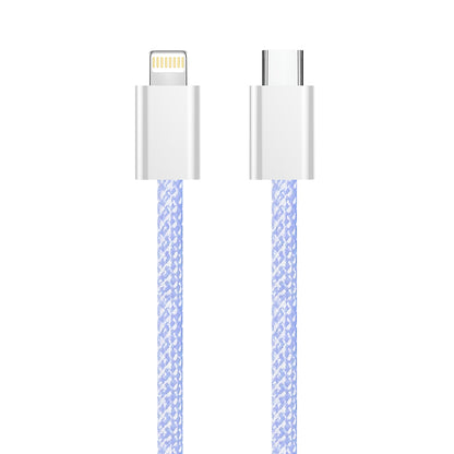 Kabel za podatke i punjenje USB-C - Lightning ColorWay CW-CBPDCL061, 27W, 1m, Ljubičasta