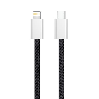 Kabel za podatke i punjenje USB-C - Lightning ColorWay CW-CBPDCL061, 27W, 1m, Crni