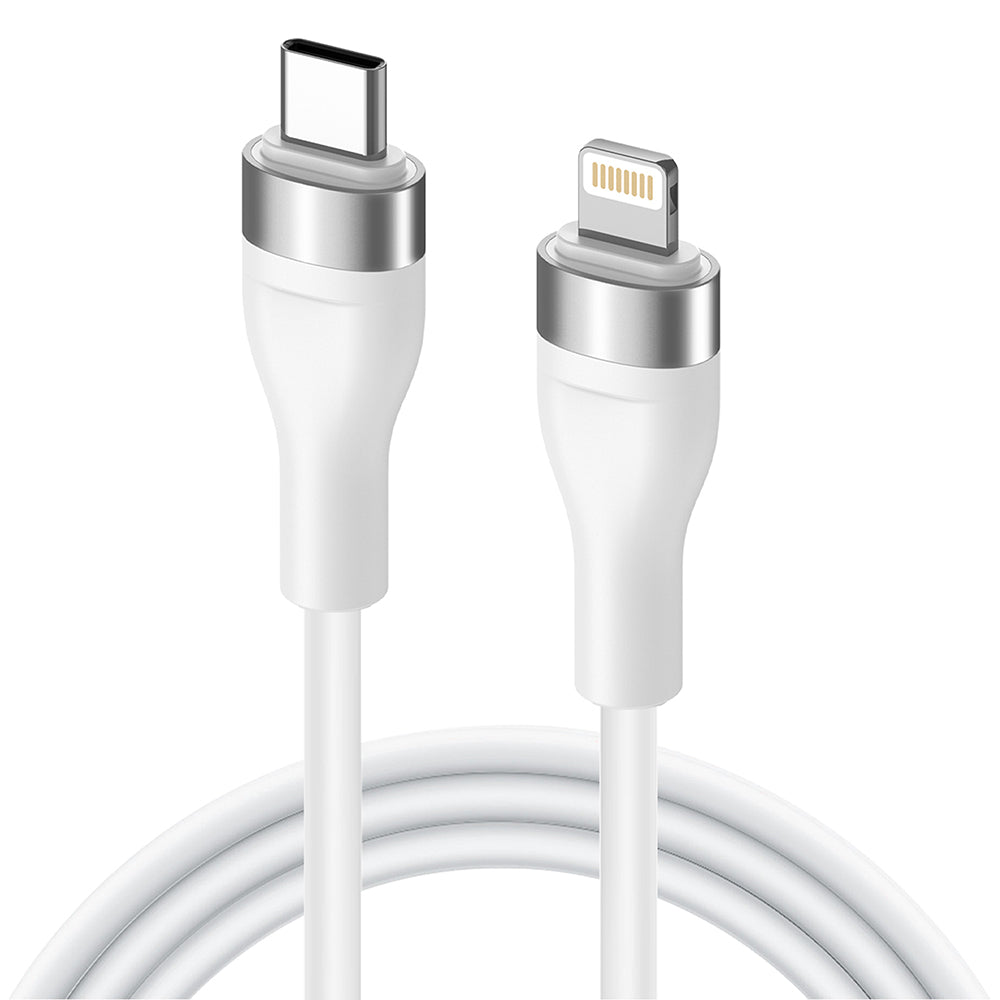 Kabel za prijenos podataka i punjenje USB-C - Lightning Lito LD02CL, 30W, 1.2m, Bijeli
