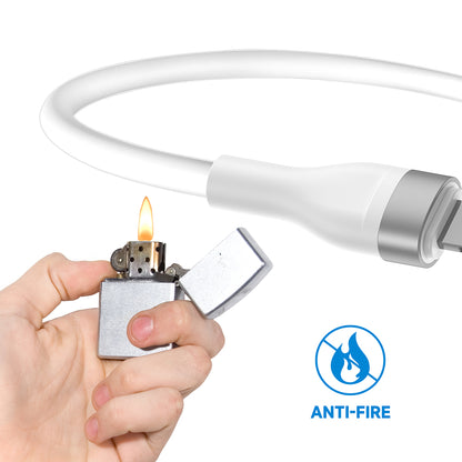Kabel za prijenos podataka i punjenje USB-C - Lightning Lito LD02CL, 30W, 1.2m, Bijeli