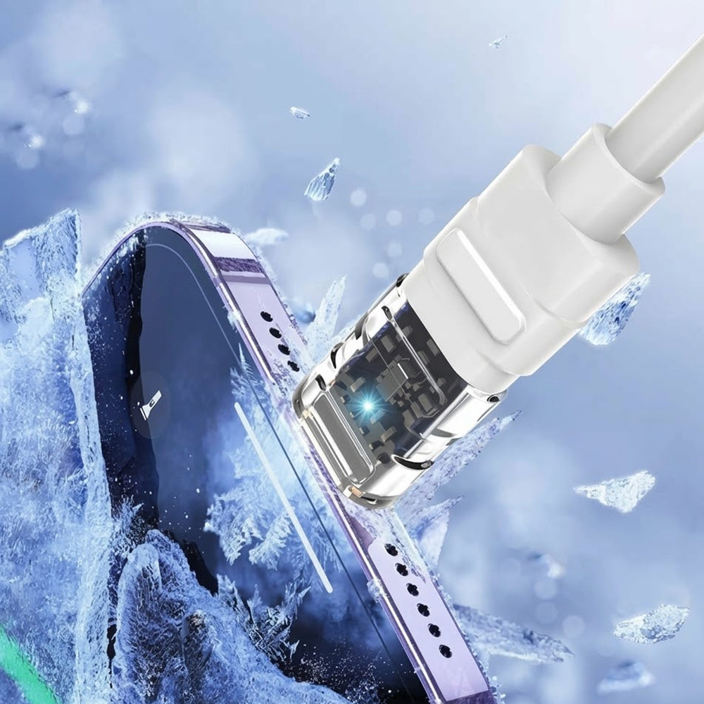 Kabel za podatke i punjenje USB-C - Lightning Lito LD05, 27W, 1m, Bijeli