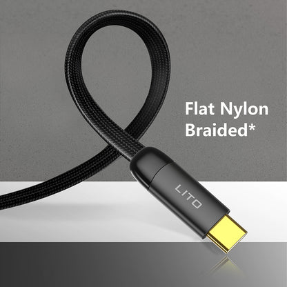 Kabel za podatke i punjenje USB-C - Lightning Lito LD11CL, 30W, 1m, Crni