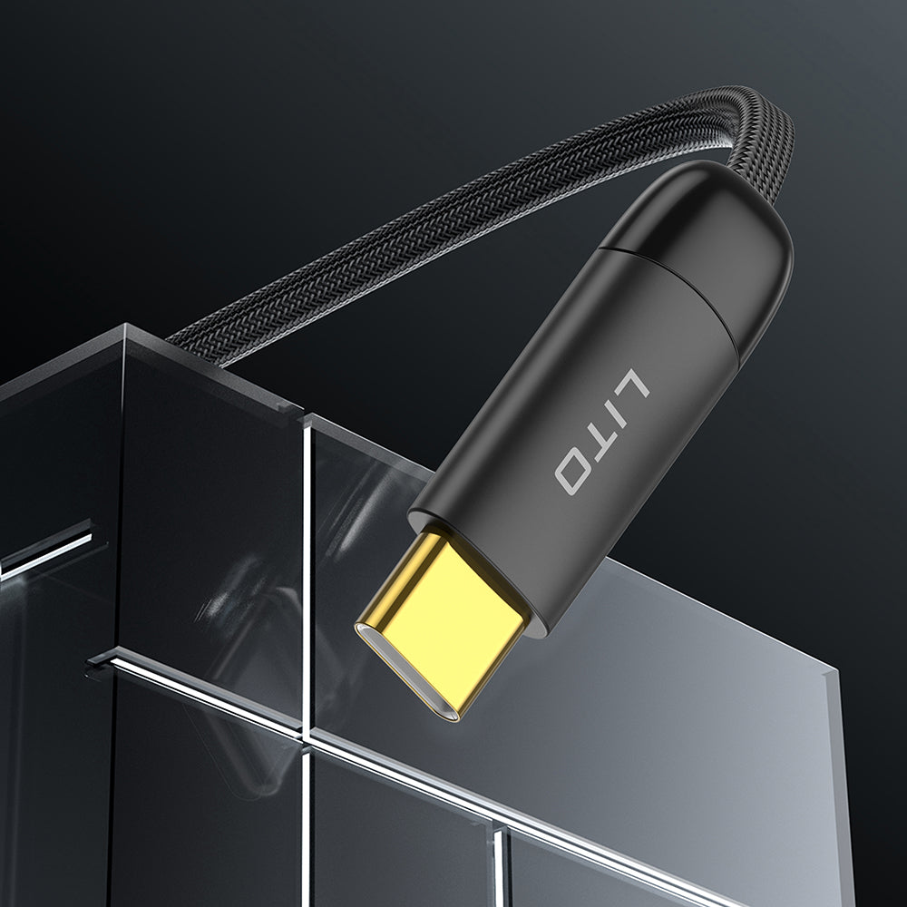Kabel za podatke i punjenje USB-C - Lightning Lito LD11CL, 30W, 1m, Crni