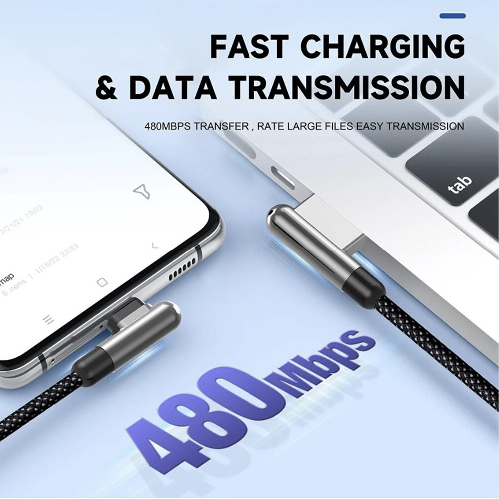 USB-C kabel za prijenos podataka i punjenje - Lightning Lito LD13CL, 30W, 1m, Crna