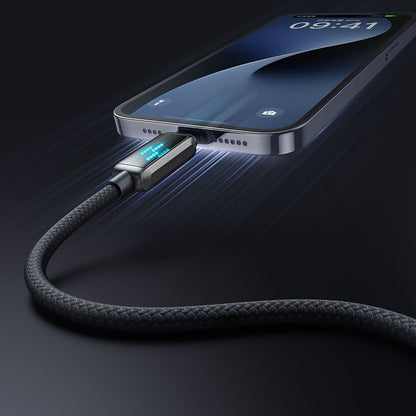 Kabel za podatke i punjenje USB-C - Lightning McDodo CA-2630 Display, 36W, 1.2m, Crni