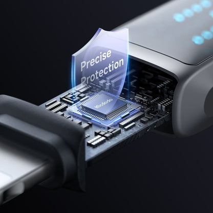 Kabel za podatke i punjenje USB-C - Lightning McDodo CA-2630 Display, 36W, 1.2m, Crni