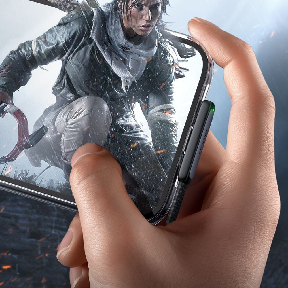 Kabel za podatke i punjenje USB-C - Lightning McDodo CA-3350 Angled, 36W, 1.2m, Crni