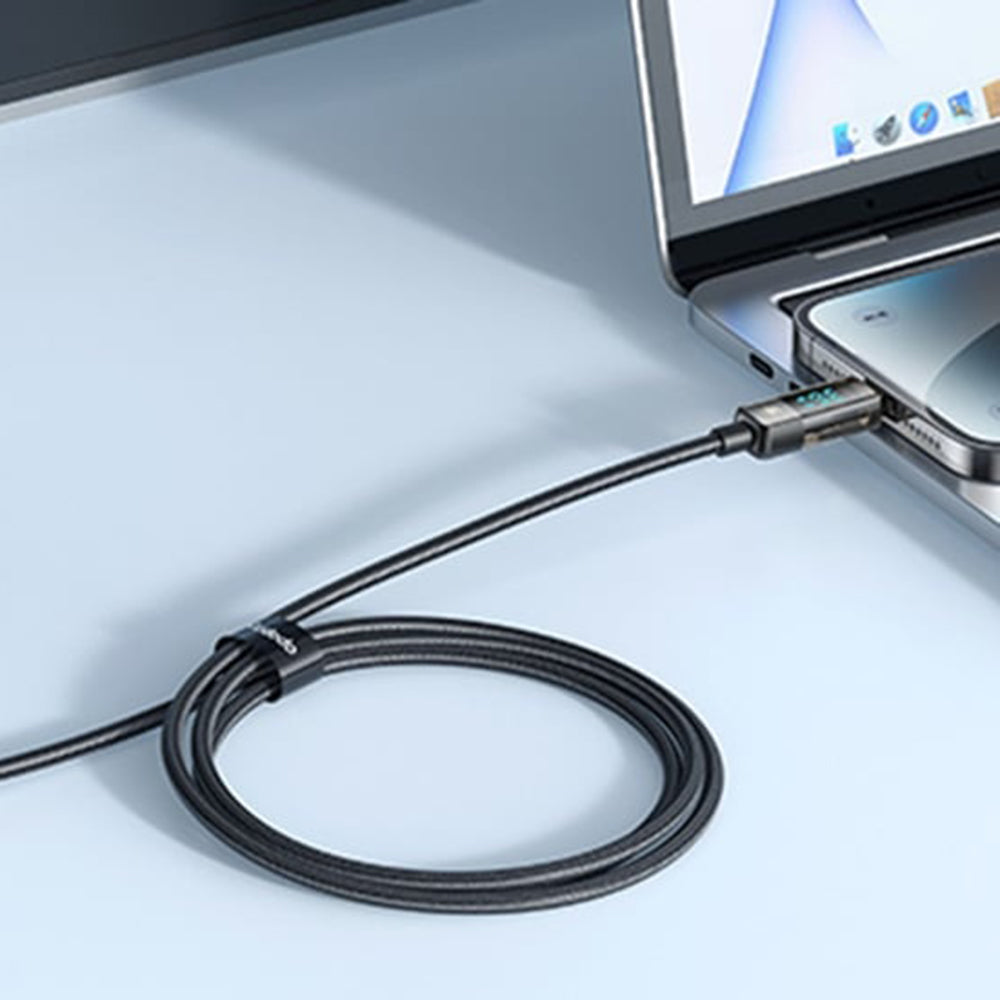 Kabel za podatke i punjenje USB-C - Lightning McDodo CA-3600 Display Auto Power Off, 36W, 1.2m, Crni