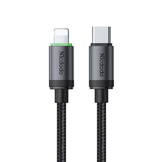 USB-C kabel za prijenos podataka i punjenje - Lightning Mcdodo CA-4820, 36W, 1m, Crna
