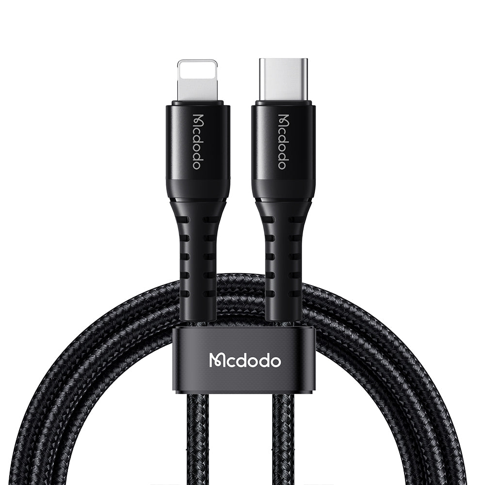 Kabel za podatke i punjenje USB-C - Lightning McDodo CA-5631, 36W, 1m, Crni