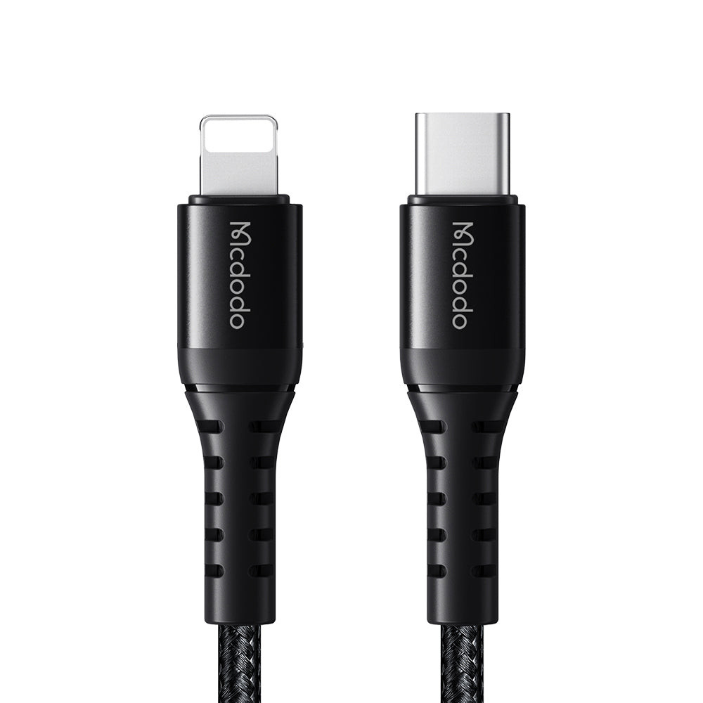 Kabel za podatke i punjenje USB-C - Lightning McDodo CA-5631, 36W, 1m, Crni