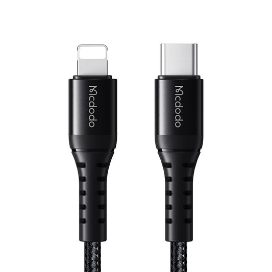 Kabel za podatke i punjenje USB-C - Lightning McDodo CA-5631, 36W, 1m, Crni