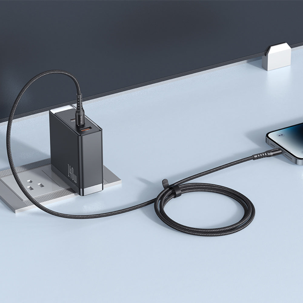 Kabel za podatke i punjenje USB-C - Lightning McDodo CA-5631, 36W, 1m, Crni