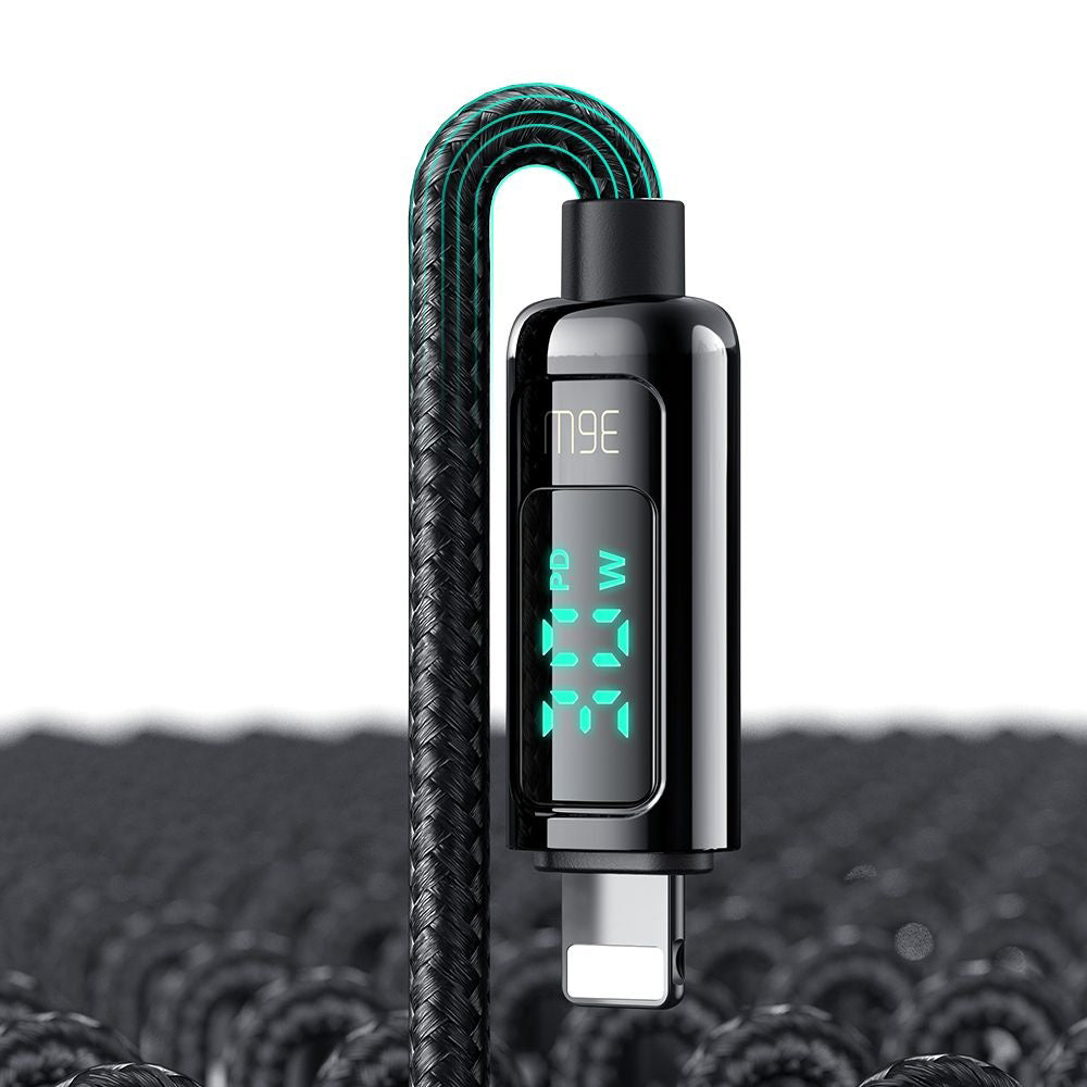 Kabel za podatke i punjenje USB-C - Lightning McDodo CA-8810 Display, 36W, 1.2m, Crni