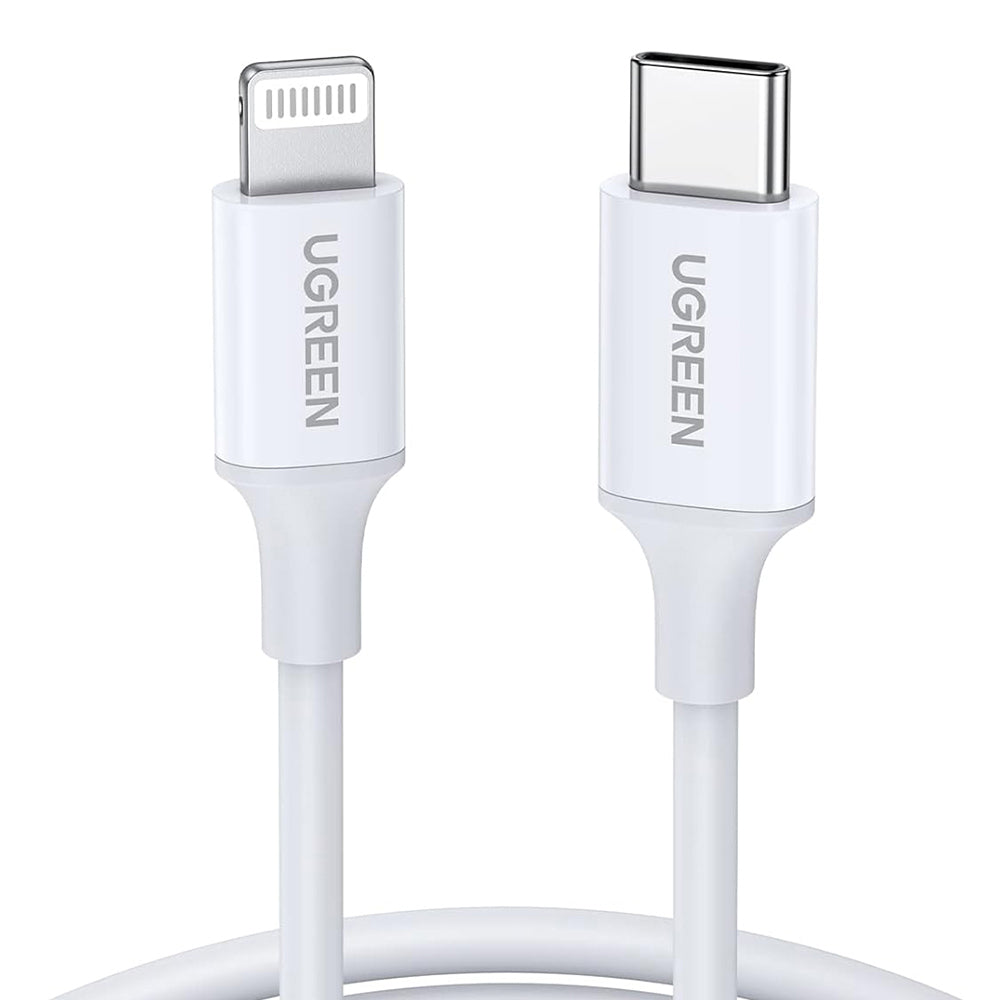 Kabel za podatke i punjenje USB-C - Lightning UGREEN US171 (10493), 20W, 1m, Bijeli