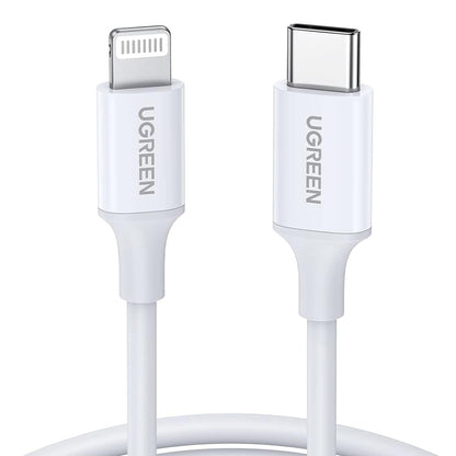 Kabel za podatke i punjenje USB-C - Lightning UGREEN US171 (10493), 20W, 1m, Bijeli