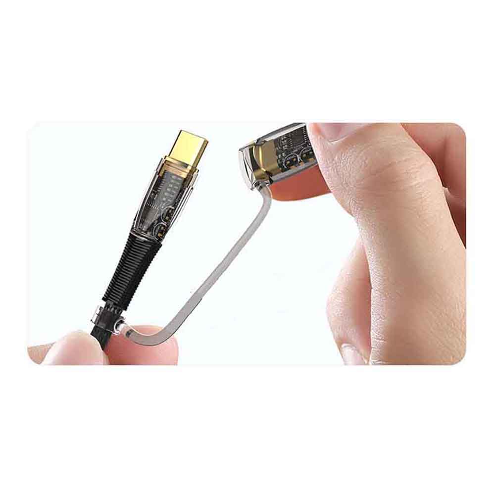 Kabel za podatke i punjenje USB-C - Lightning / USB-C Lito LD12, 60W, 1.2m, Crni