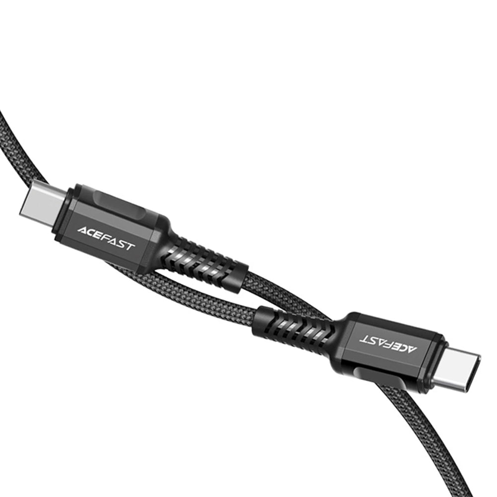 Kabel za podatke i punjenje USB-C - USB-C Acefast C1-03, 60W, 1.2m, Crni