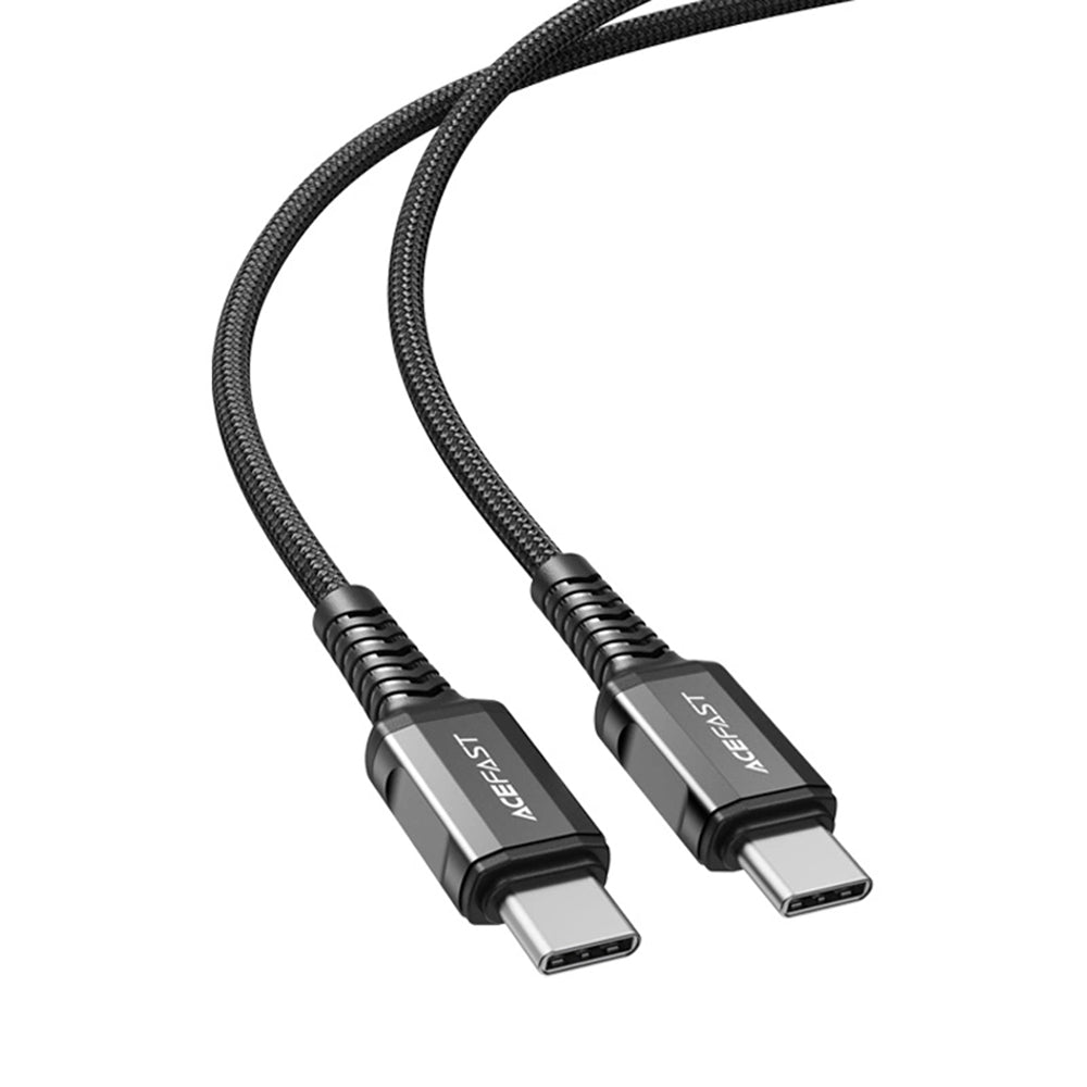 Kabel za podatke i punjenje USB-C - USB-C Acefast C1-03, 60W, 1.2m, Crni