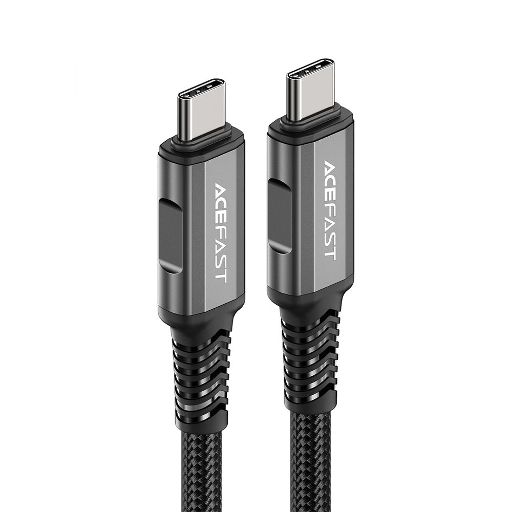 Kabel za podatke i punjenje USB-C - USB-C Acefast C1-09, 240W, 1m, Sivi