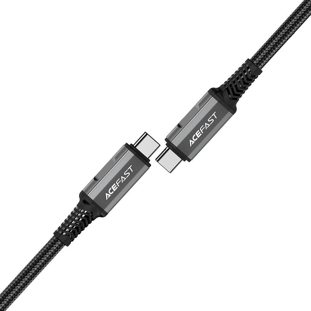 Kabel za podatke i punjenje USB-C - USB-C Acefast C1-09, 240W, 1m, Sivi