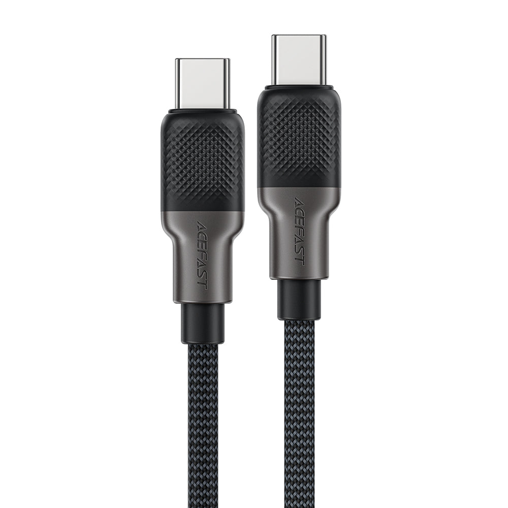 Kabel za prijenos podataka i punjenje USB-C - USB-C Acefast C10-03, 60W, 1.2m, Crni