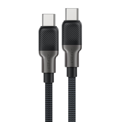 Kabel za prijenos podataka i punjenje USB-C - USB-C Acefast C10-03, 60W, 1.2m, Crni
