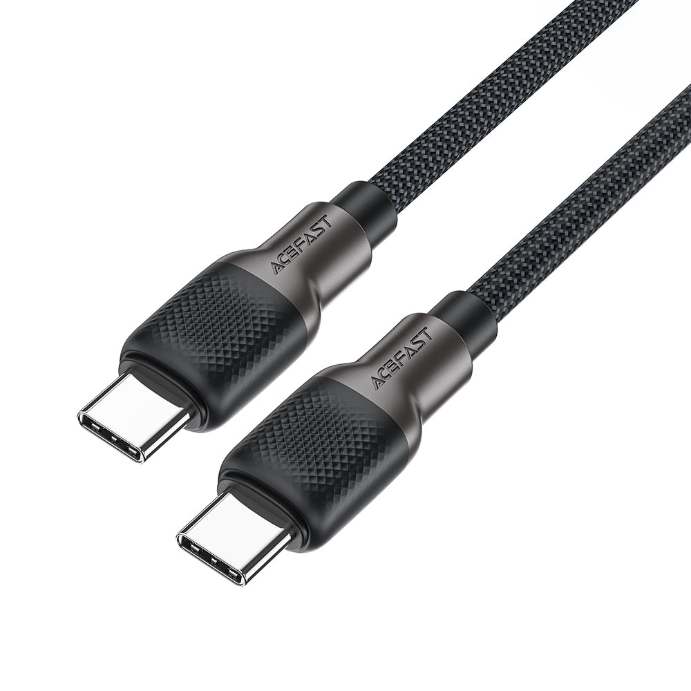Kabel za prijenos podataka i punjenje USB-C - USB-C Acefast C10-03, 60W, 1.2m, Crni