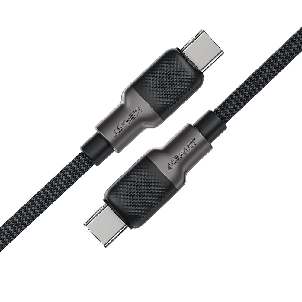 Kabel za prijenos podataka i punjenje USB-C - USB-C Acefast C10-03, 60W, 1.2m, Crni