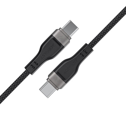 Kabel za podatke i punjenje USB-C - USB-C Acefast C11-03, 60W, 1.2m, Crni