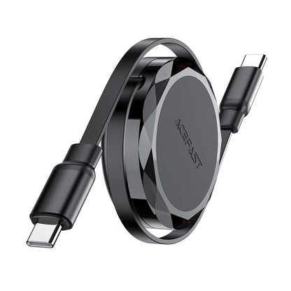 Kabel za podatke i punjenje USB-C - USB-C Acefast C13-03, 60W, 0.8m, Crni