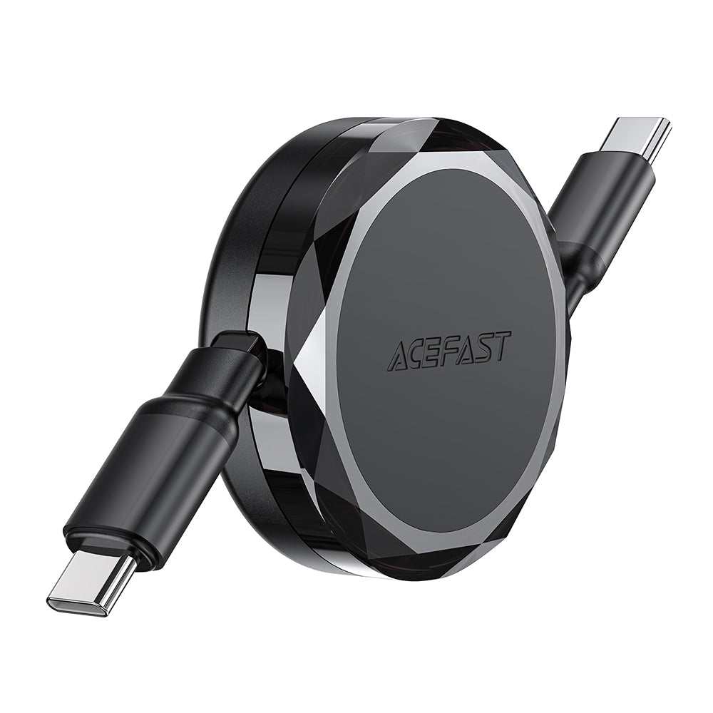 Kabel za podatke i punjenje USB-C - USB-C Acefast C13-03, 60W, 0.8m, Crni