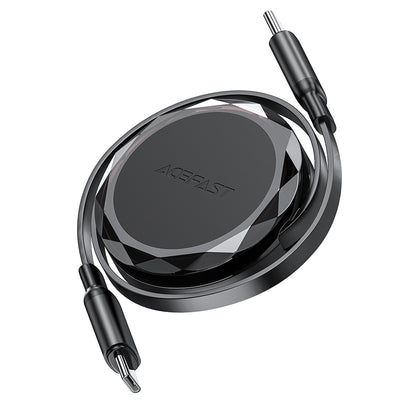 Kabel za podatke i punjenje USB-C - USB-C Acefast C13-03, 60W, 0.8m, Crni