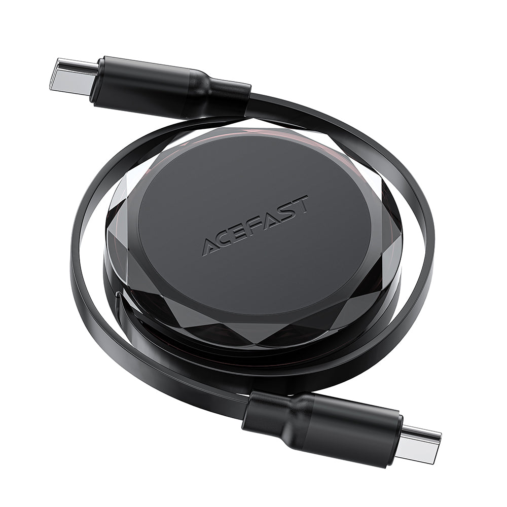 Kabel za podatke i punjenje USB-C - USB-C Acefast C13-03, 60W, 0.8m, Crni