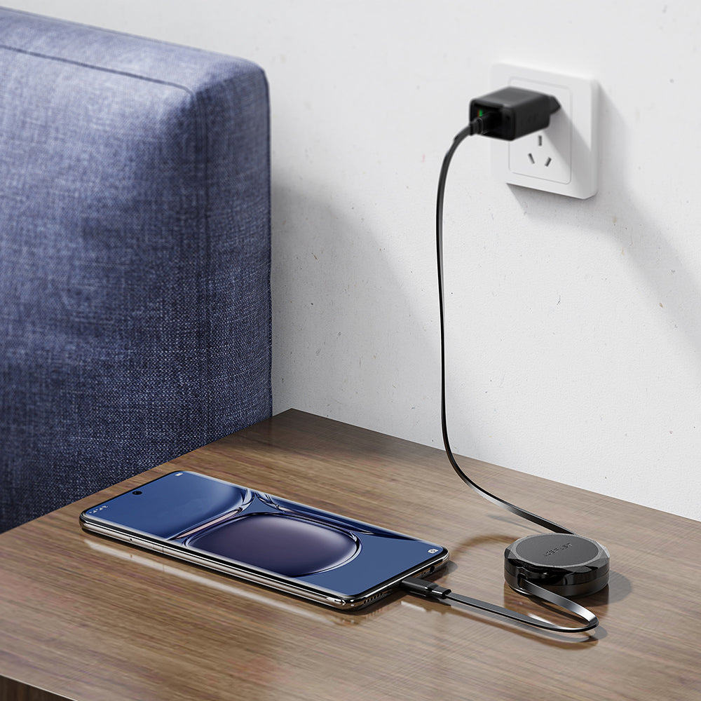 Kabel za podatke i punjenje USB-C - USB-C Acefast C13-03, 60W, 0.8m, Crni