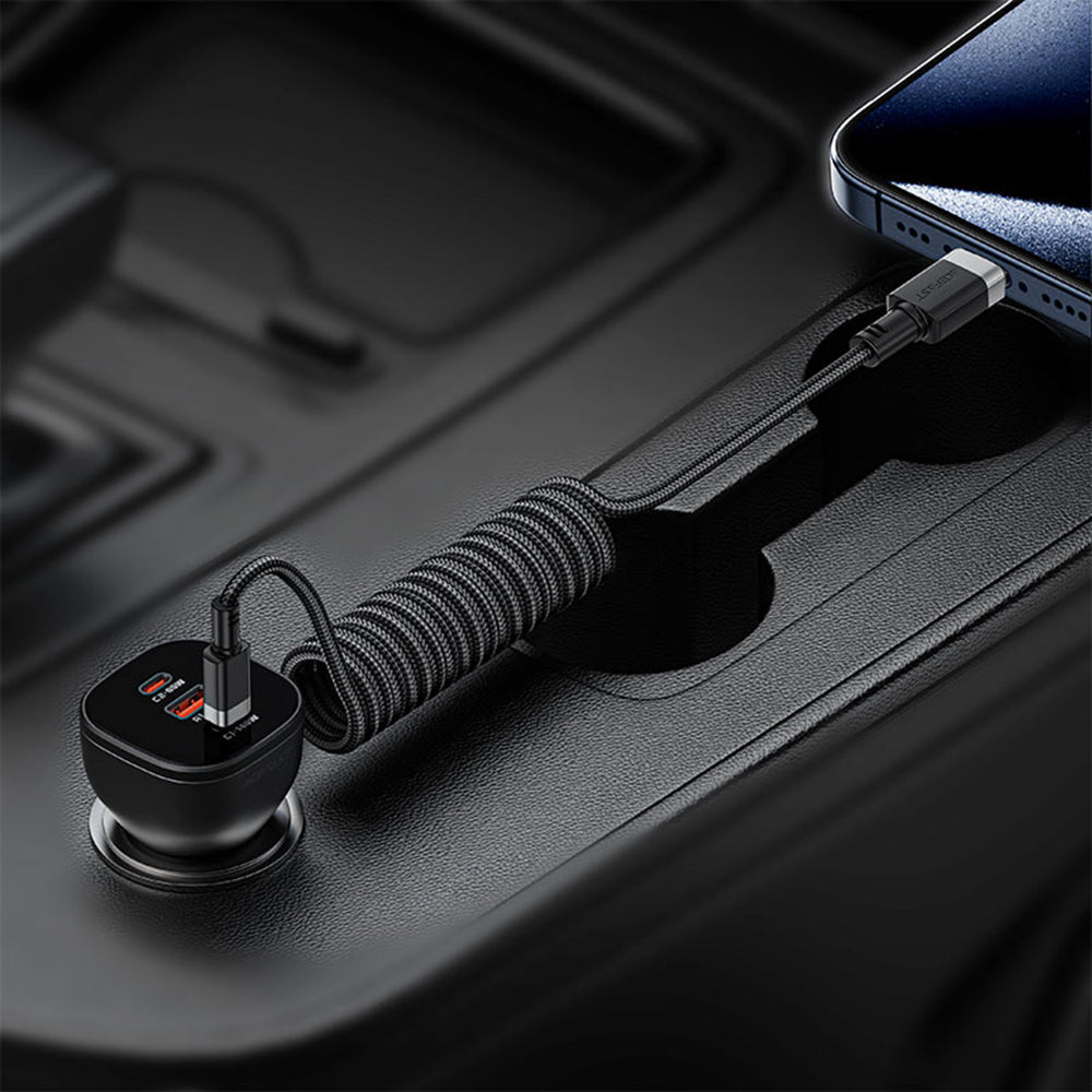 Kabel za podatke i punjenje USB-C - USB-C Acefast C14-03, 60W, 1.2m, Crni