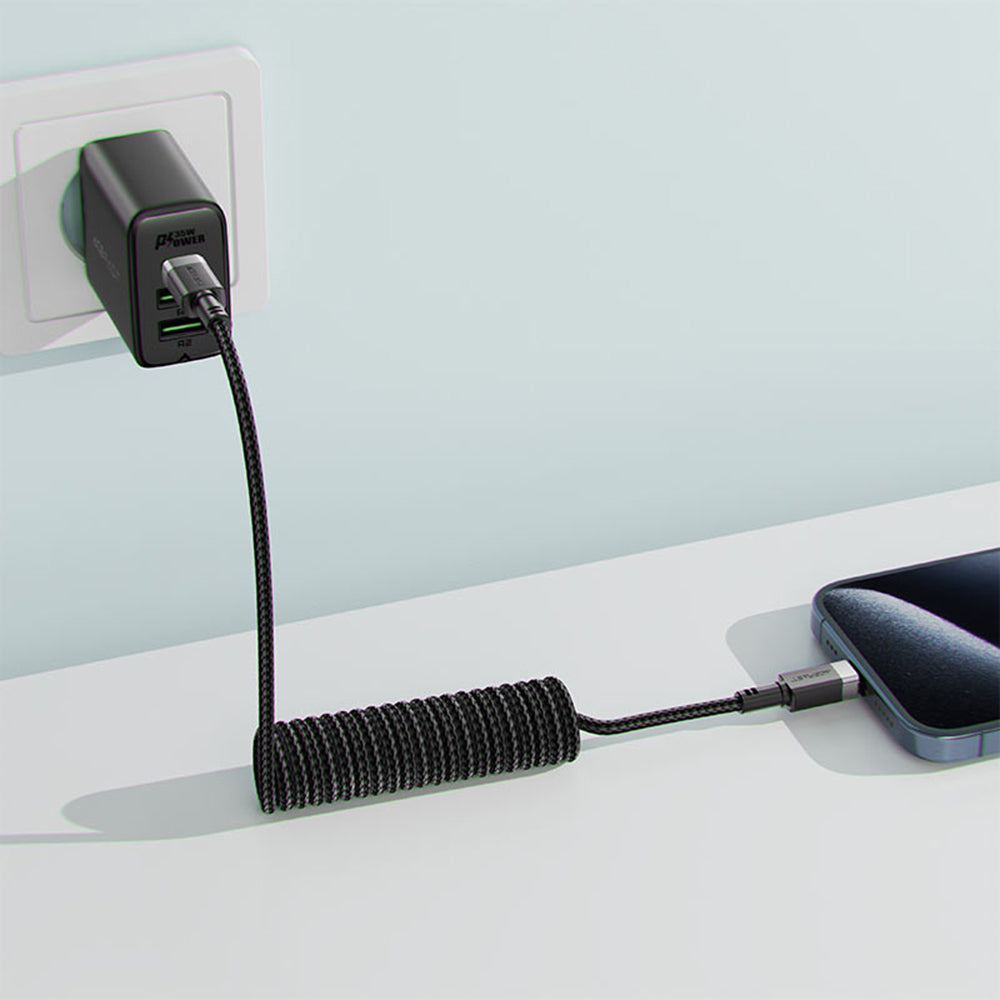 Kabel za podatke i punjenje USB-C - USB-C Acefast C14-03, 60W, 1.2m, Crni