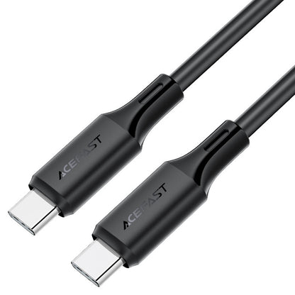 Kabel za prijenos podataka i punjenje USB-C - USB-C Acefast C17-03, 60W, 1.2m, Crni