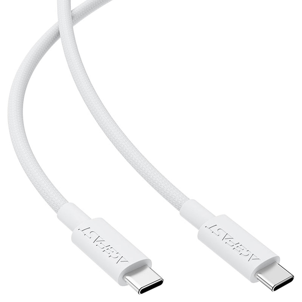 Kabel za podatke i punjenje USB-C - USB-C Acefast C18-03, 60W, 1.2m, Bijeli