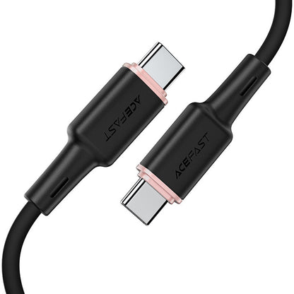Kabel za podatke i punjenje USB-C - USB-C Acefast C2-03, 60W, 1.2m, Crni