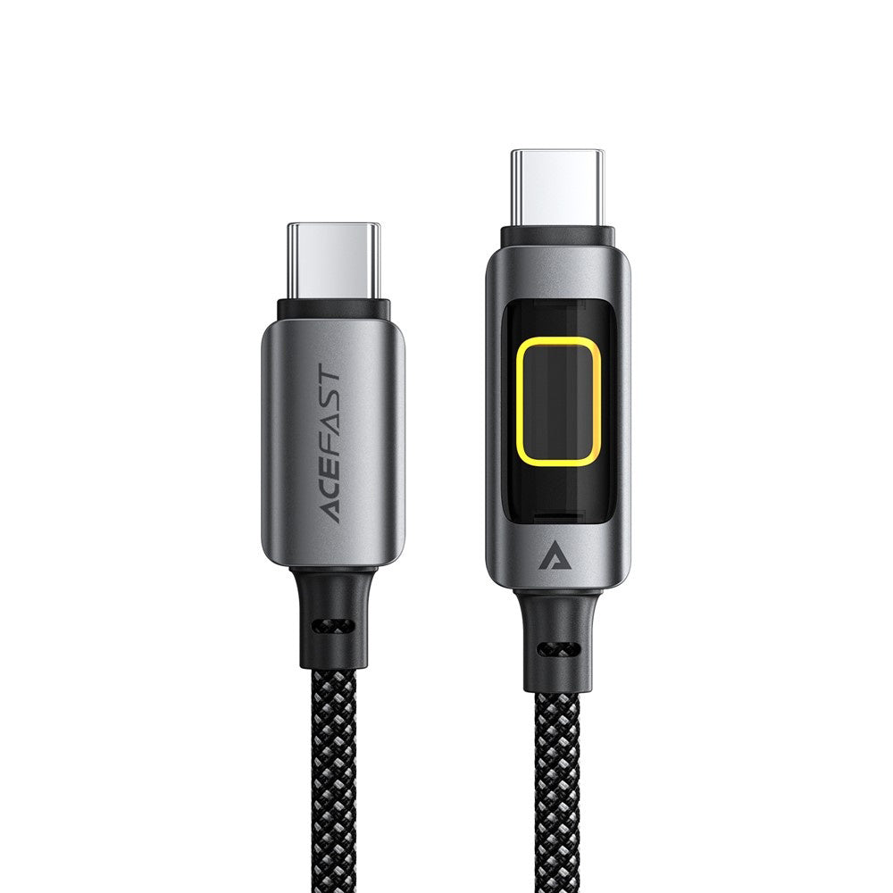 Kabel za podatke i punjenje USB-C - USB-C Acefast C21-03, 60W, 1.2m, Crni