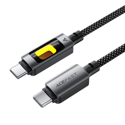 Kabel za podatke i punjenje USB-C - USB-C Acefast C21-03, 60W, 1.2m, Crni