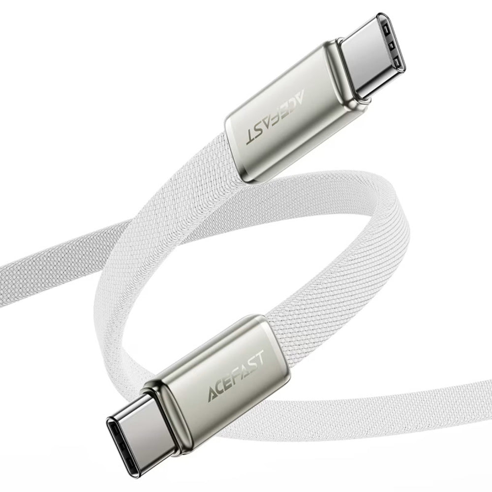Kabel za podatke i punjenje USB-C - USB-C Acefast C24-03, 60W, 1.2m, Bijeli