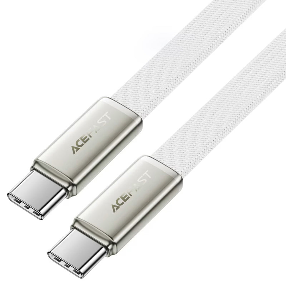 Kabel za podatke i punjenje USB-C - USB-C Acefast C24-03, 60W, 1.2m, Bijeli