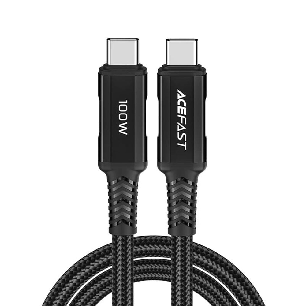Kabel za podatke i punjenje USB-C - USB-C Acefast C4-03, 100W, 2m, Crni