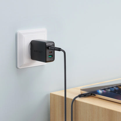 Kabel za podatke i punjenje USB-C - USB-C Acefast C8-03, 60W, 1.2m, Crni