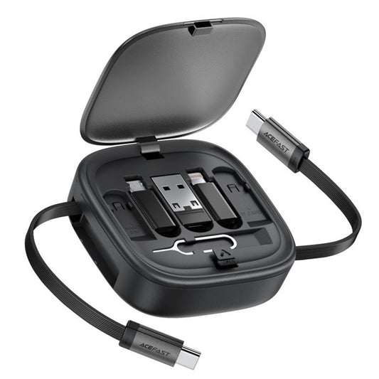 Kabel za podatke i punjenje USB-C - USB-C Acefast Travel J3, 60W, 0.95m, Crni